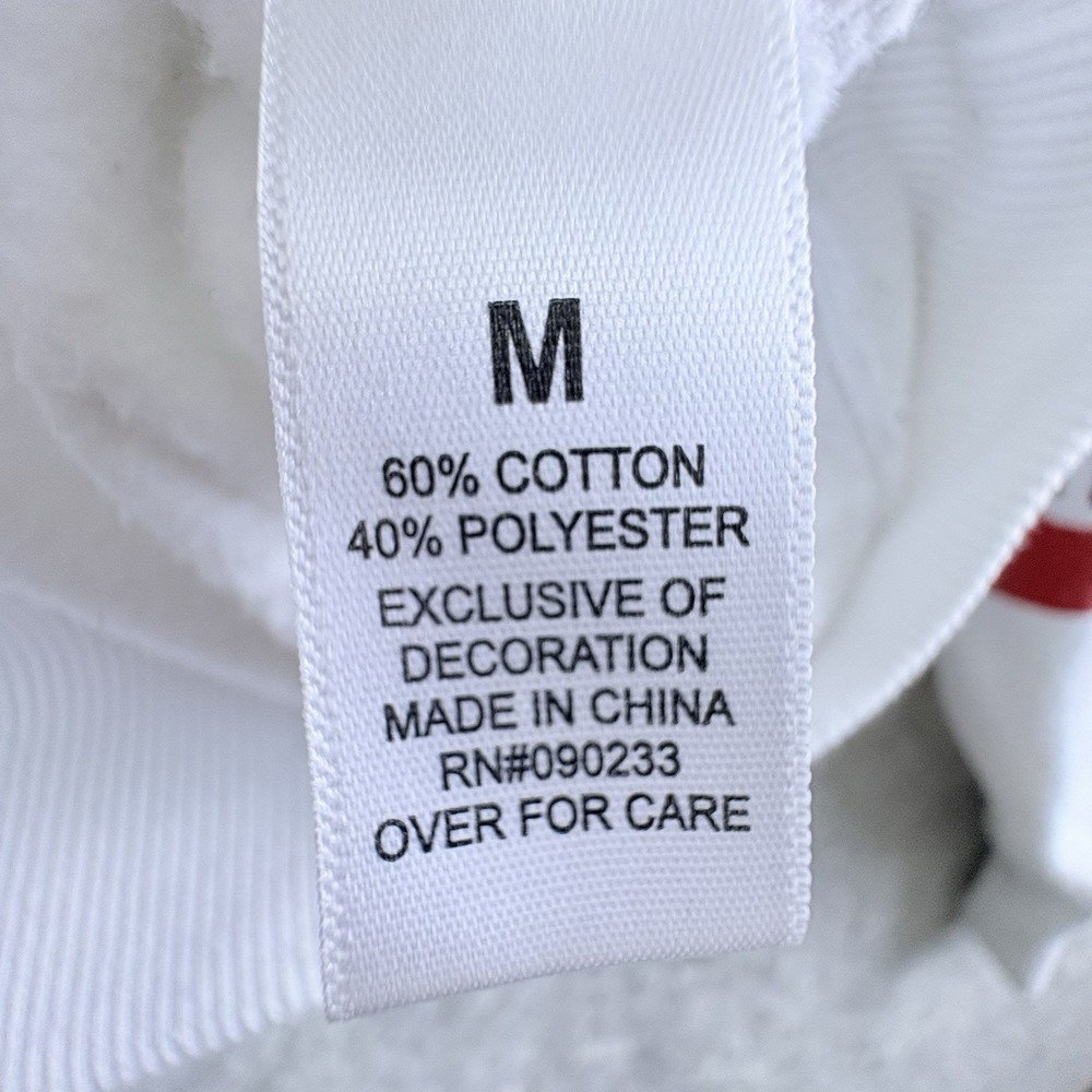 Coca Cola PacSun Crewneck Sweatshirt Mens Medium White Red Black Logo Y2K Style - Picture 8 of 14